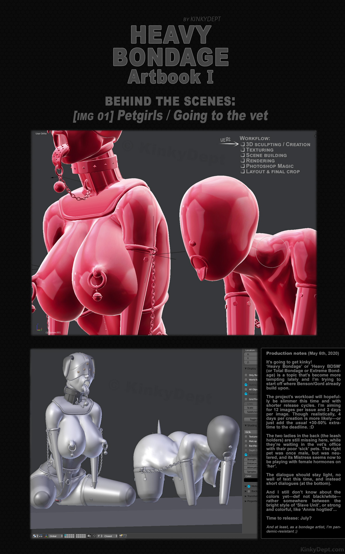 Two poor pet girls waiting at the vet. A Fetish clinic specialized on human slaves and pets. While their Mistresses keep a tight hold on their leash. chained by nipples, full rubber mask, hot feet, femdom, lezdom hentai cartoon